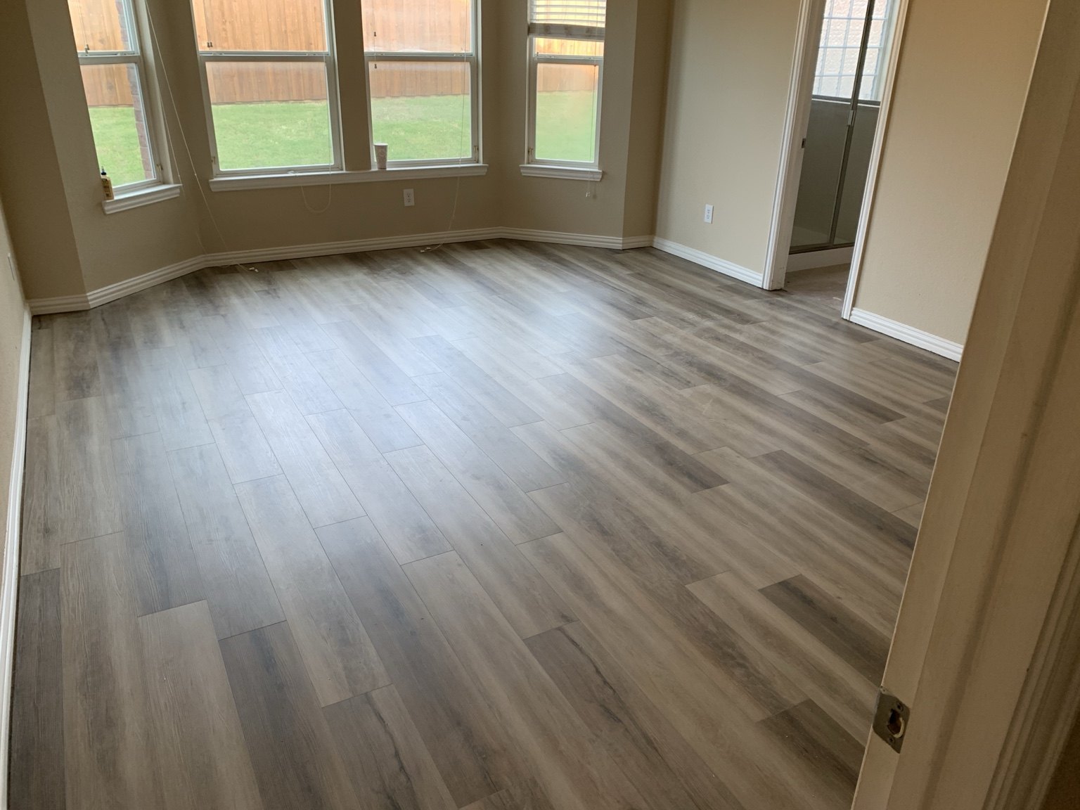 Yescer Flooring project: completed flooring